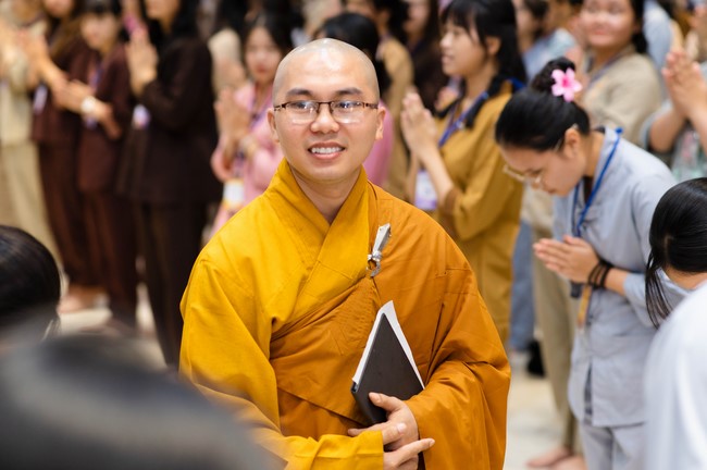 Dharma Talk Winning the Darkness Within You preaching by Junior Thích Khai Tuan - Third day in Summer Retreat 2024