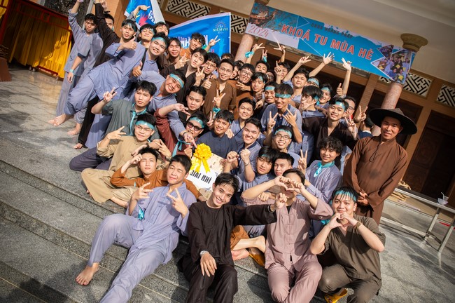 Dharma Talk Winning the Darkness Within You preaching by Junior Thích Khai Tuan - Third day in Summer Retreat 2024