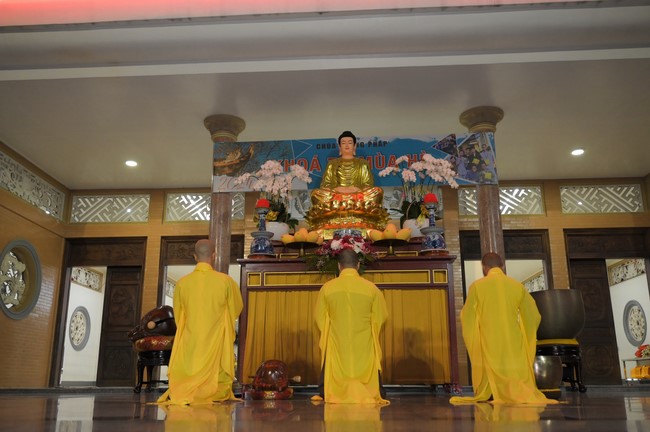 Dharma Talk Winning the Darkness Within You preaching by Junior Thích Khai Tuan - Third day in Summer Retreat 2024