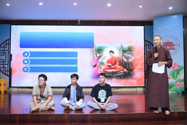 Dharma Talk Winning the Darkness Within You preaching by Junior Thích Khai Tuan - Third day in Summer Retreat 2024