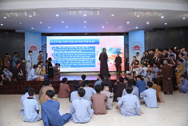 Dharma Talk Winning the Darkness Within You preaching by Junior Thích Khai Tuan - Third day in Summer Retreat 2024