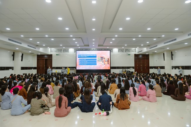 Dharma Talk Winning the Darkness Within You preaching by Junior Thích Khai Tuan - Third day in Summer Retreat 2024