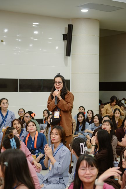 Dharma Talk Winning the Darkness Within You preaching by Junior Thích Khai Tuan - Third day in Summer Retreat 2024