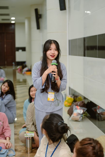 Dharma Talk Winning the Darkness Within You preaching by Junior Thích Khai Tuan - Third day in Summer Retreat 2024