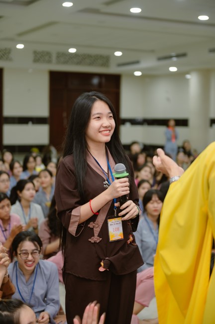 Dharma Talk Winning the Darkness Within You preaching by Junior Thích Khai Tuan - Third day in Summer Retreat 2024