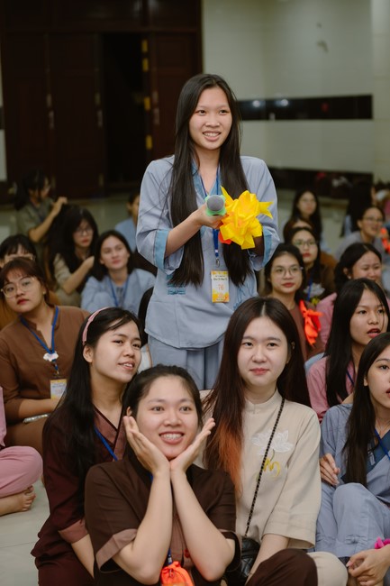 Dharma Talk Winning the Darkness Within You preaching by Junior Thích Khai Tuan - Third day in Summer Retreat 2024