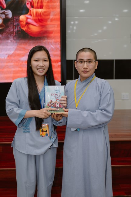 Dharma Talk Winning the Darkness Within You preaching by Junior Thích Khai Tuan - Third day in Summer Retreat 2024