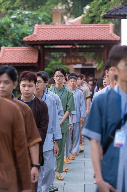 Dharma Talk Winning the Darkness Within You preaching by Junior Thích Khai Tuan - Third day in Summer Retreat 2024