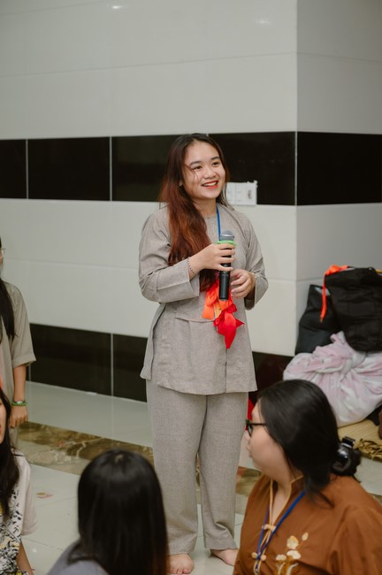 Dharma Talk Winning the Darkness Within You preaching by Junior Thích Khai Tuan - Third day in Summer Retreat 2024