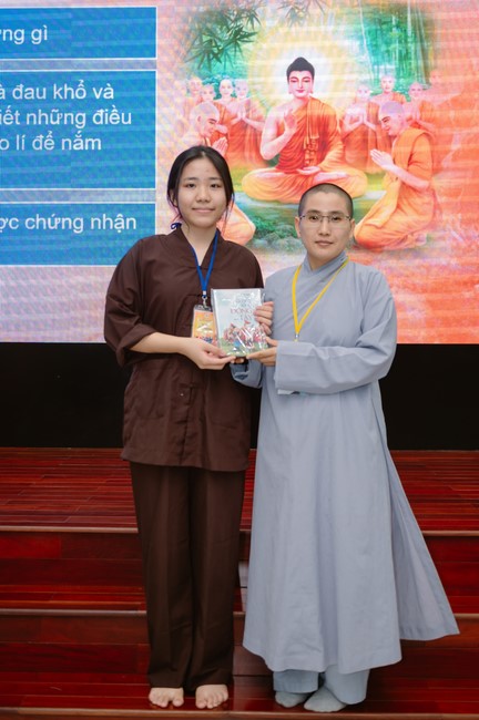 Dharma Talk Winning the Darkness Within You preaching by Junior Thích Khai Tuan - Third day in Summer Retreat 2024