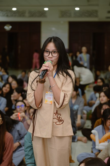 Dharma Talk Winning the Darkness Within You preaching by Junior Thích Khai Tuan - Third day in Summer Retreat 2024