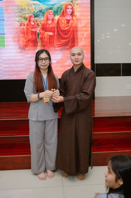 Dharma Talk Winning the Darkness Within You preaching by Junior Thích Khai Tuan - Third day in Summer Retreat 2024