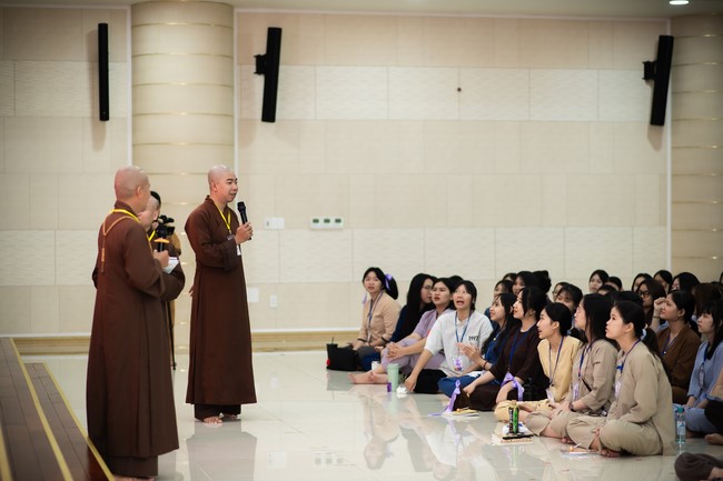 Dharma Talk Winning the Darkness Within You preaching by Junior Thích Khai Tuan - Third day in Summer Retreat 2024
