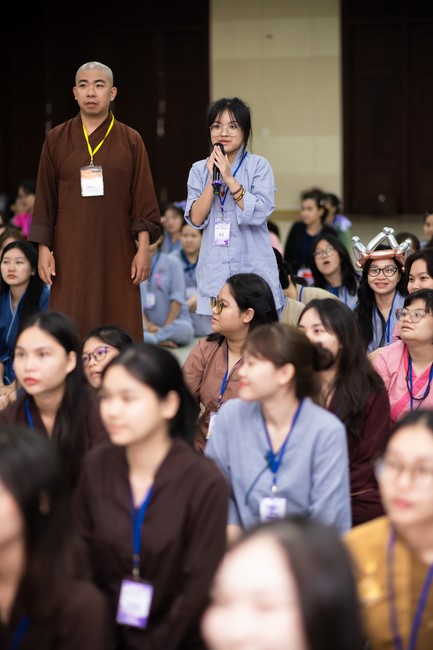 Dharma Talk Winning the Darkness Within You preaching by Junior Thích Khai Tuan - Third day in Summer Retreat 2024