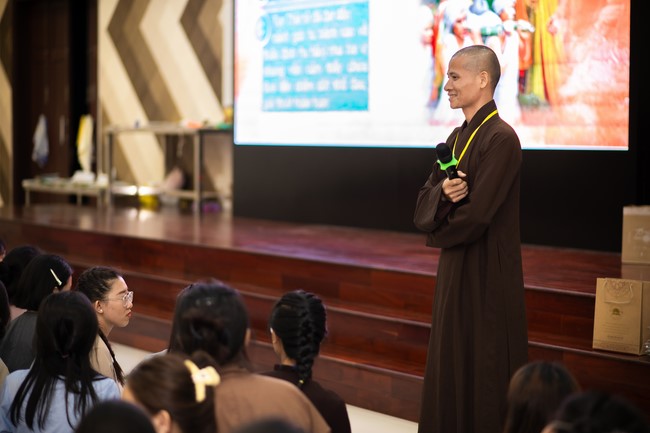 Dharma Talk Winning the Darkness Within You preaching by Junior Thích Khai Tuan - Third day in Summer Retreat 2024