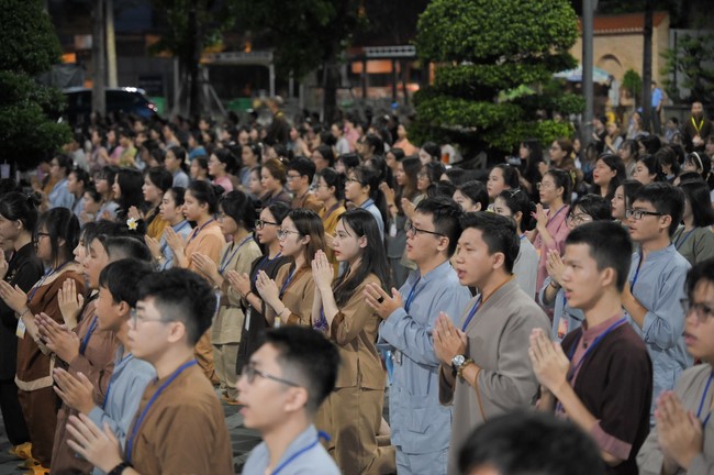 Dharma Talk Winning the Darkness Within You preaching by Junior Thích Khai Tuan - Third day in Summer Retreat 2024