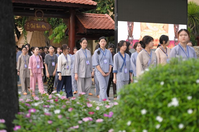 Dharma Talk Winning the Darkness Within You preaching by Junior Thích Khai Tuan - Third day in Summer Retreat 2024