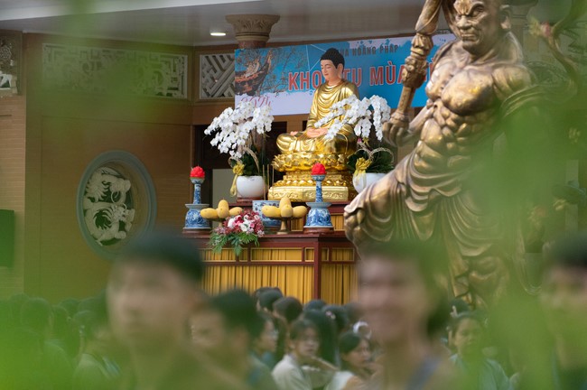 Dharma Talk Winning the Darkness Within You preaching by Junior Thích Khai Tuan - Third day in Summer Retreat 2024