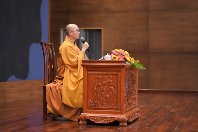 Dharma Talk Winning the Darkness Within You preaching by Junior Thích Khai Tuan - Third day in Summer Retreat 2024