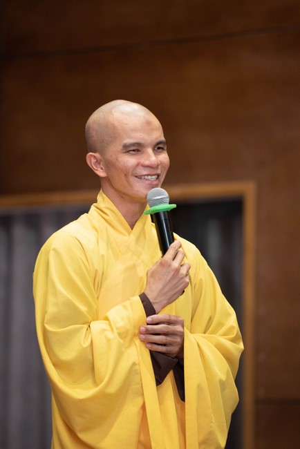 Dharma Talk Winning the Darkness Within You preaching by Junior Thích Khai Tuan - Third day in Summer Retreat 2024
