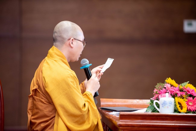 Dharma Talk Winning the Darkness Within You preaching by Junior Thích Khai Tuan - Third day in Summer Retreat 2024