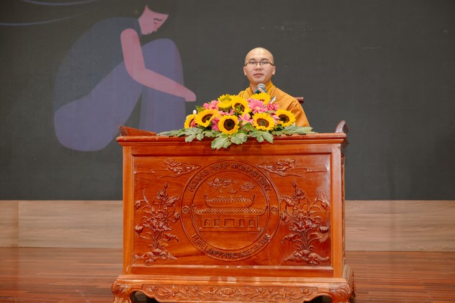 Dharma Talk Winning the Darkness Within You preaching by Junior Thích Khai Tuan - Third day in Summer Retreat 2024
