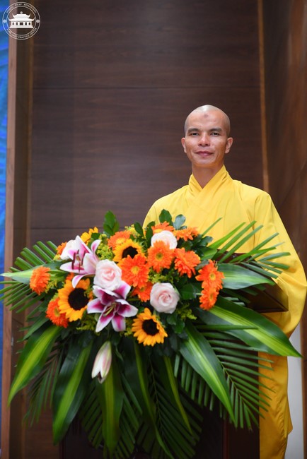 Starting the Temporary Ordination Retreat for Children in Summer with the theme Sowing compassion seeds