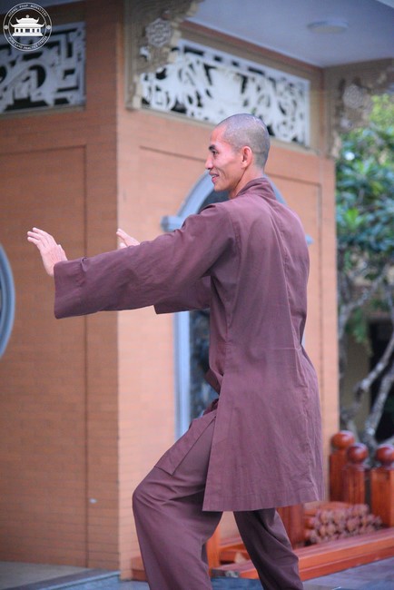 Starting the Temporary Ordination Retreat for Children in Summer with the theme Sowing compassion seeds