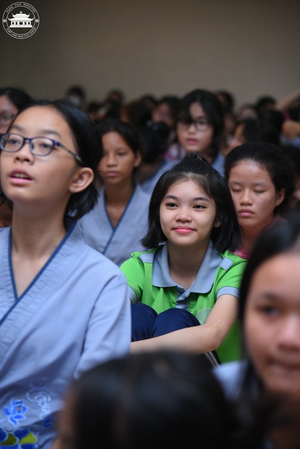 Dharma talk: Sowing seeds compassion preaching by Junior Thich Dao Thuyen - The second day of temporary ordination retreat for Children in Summer 2024