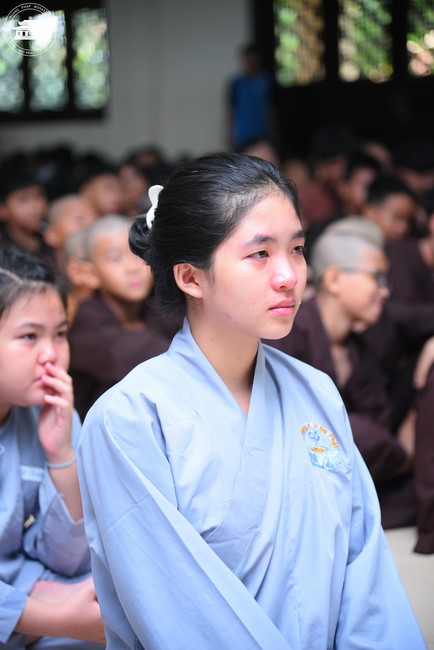 Dharma talk: Sowing seeds compassion preaching by Junior Thich Dao Thuyen - The second day of temporary ordination retreat for Children in Summer 2024