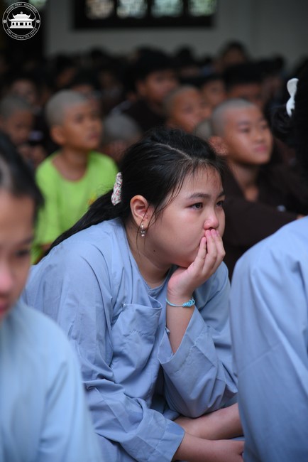 Dharma talk: Sowing seeds compassion preaching by Junior Thich Dao Thuyen - The second day of temporary ordination retreat for Children in Summer 2024