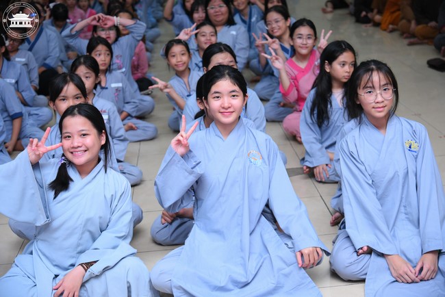 Dharma talk: Sowing seeds compassion preaching by Junior Thich Dao Thuyen - The second day of temporary ordination retreat for Children in Summer 2024