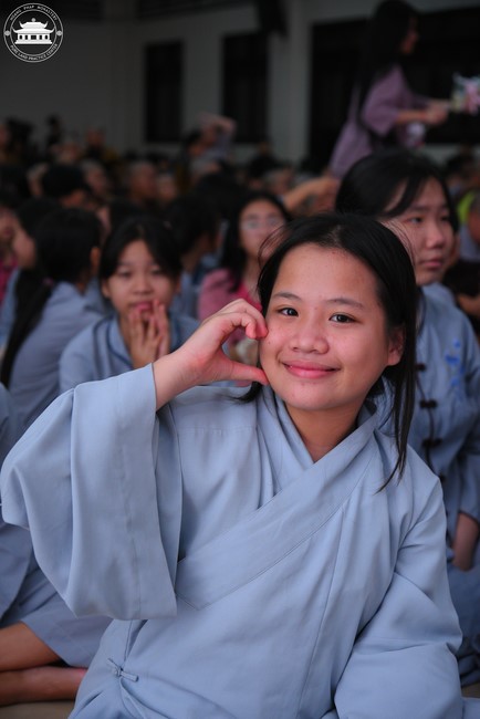 Dharma talk: Sowing seeds compassion preaching by Junior Thich Dao Thuyen - The second day of temporary ordination retreat for Children in Summer 2024
