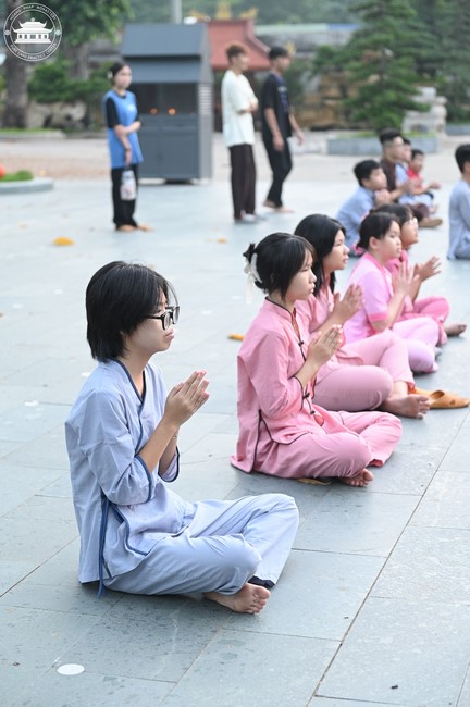 Dharma talk: Sowing seeds compassion preaching by Junior Thich Dao Thuyen - The second day of temporary ordination retreat for Children in Summer 2024