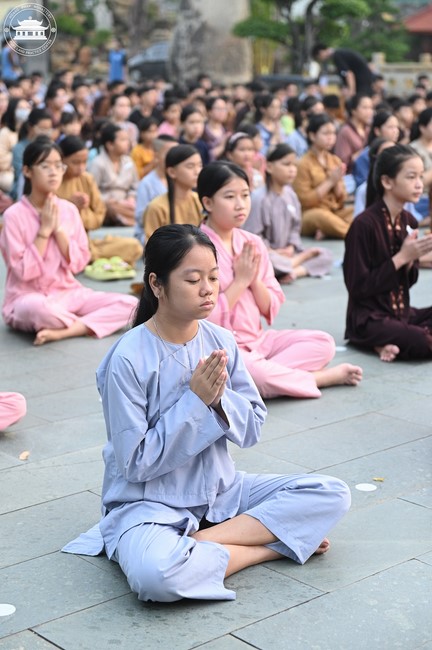 Dharma talk: Sowing seeds compassion preaching by Junior Thich Dao Thuyen - The second day of temporary ordination retreat for Children in Summer 2024