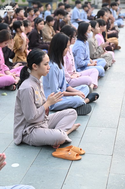 Dharma talk: Sowing seeds compassion preaching by Junior Thich Dao Thuyen - The second day of temporary ordination retreat for Children in Summer 2024