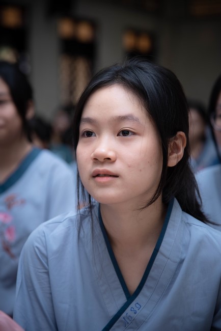 Dharma talk: Sowing seeds compassion preaching by Junior Thich Dao Thuyen - The second day of temporary ordination retreat for Children in Summer 2024