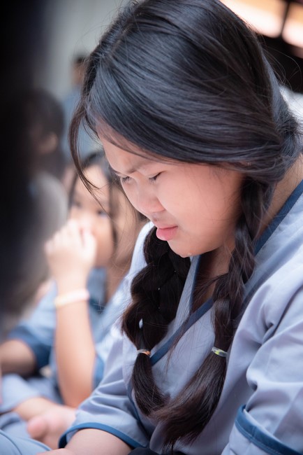 Dharma talk: Sowing seeds compassion preaching by Junior Thich Dao Thuyen - The second day of temporary ordination retreat for Children in Summer 2024