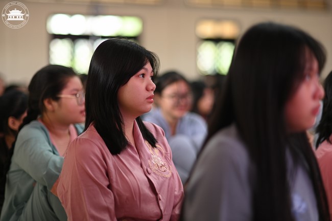 Dharma talk: Sowing seeds compassion preaching by Junior Thich Dao Thuyen - The second day of temporary ordination retreat for Children in Summer 2024