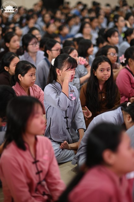 Dharma talk: Sowing seeds compassion preaching by Junior Thich Dao Thuyen - The second day of temporary ordination retreat for Children in Summer 2024