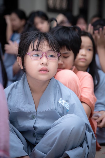 Dharma talk: Sowing seeds compassion preaching by Junior Thich Dao Thuyen - The second day of temporary ordination retreat for Children in Summer 2024