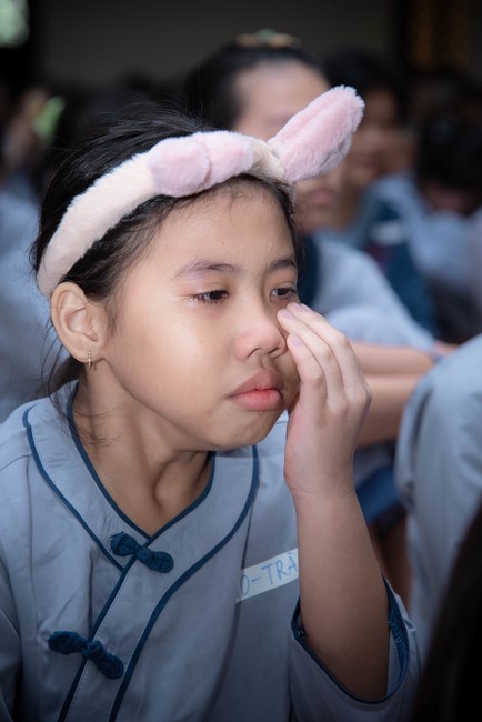 Dharma talk: Sowing seeds compassion preaching by Junior Thich Dao Thuyen - The second day of temporary ordination retreat for Children in Summer 2024