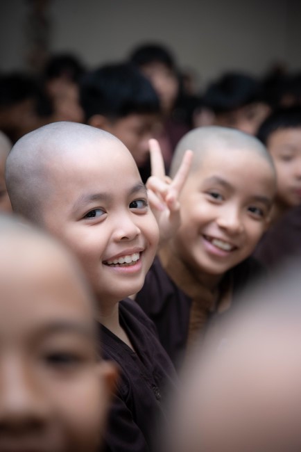 Dharma talk: Sowing seeds compassion preaching by Junior Thich Dao Thuyen - The second day of temporary ordination retreat for Children in Summer 2024