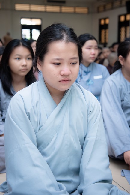 Dharma talk: Sowing seeds compassion preaching by Junior Thich Dao Thuyen - The second day of temporary ordination retreat for Children in Summer 2024