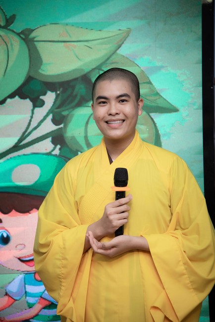 Dharma talk: Sowing seeds compassion preaching by Junior Thich Dao Thuyen - The second day of temporary ordination retreat for Children in Summer 2024