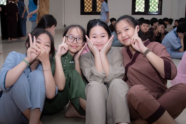 Dharma talk: Sowing seeds compassion preaching by Junior Thich Dao Thuyen - The second day of temporary ordination retreat for Children in Summer 2024