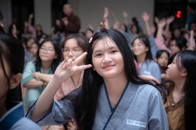 Dharma talk: Sowing seeds compassion preaching by Junior Thich Dao Thuyen - The second day of temporary ordination retreat for Children in Summer 2024