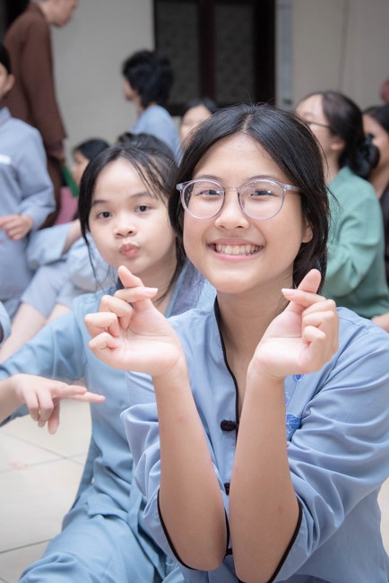 Dharma talk: Sowing seeds compassion preaching by Junior Thich Dao Thuyen - The second day of temporary ordination retreat for Children in Summer 2024