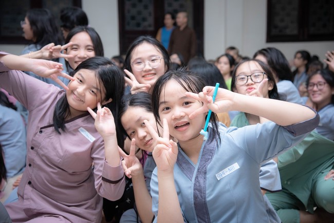 Dharma talk: Sowing seeds compassion preaching by Junior Thich Dao Thuyen - The second day of temporary ordination retreat for Children in Summer 2024