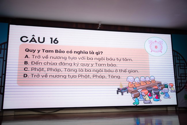 Dharma talk: Sowing seeds compassion preaching by Junior Thich Dao Thuyen - The second day of temporary ordination retreat for Children in Summer 2024